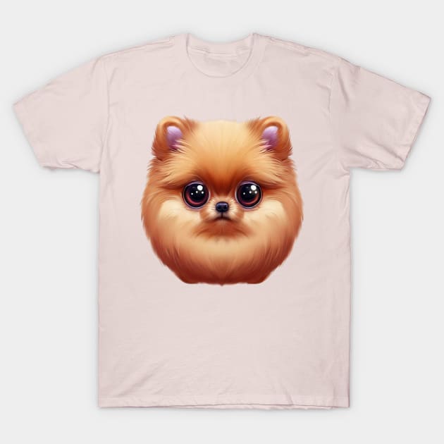 Woofin' Wonderful Pomeranian T-Shirt by Art By Mojo